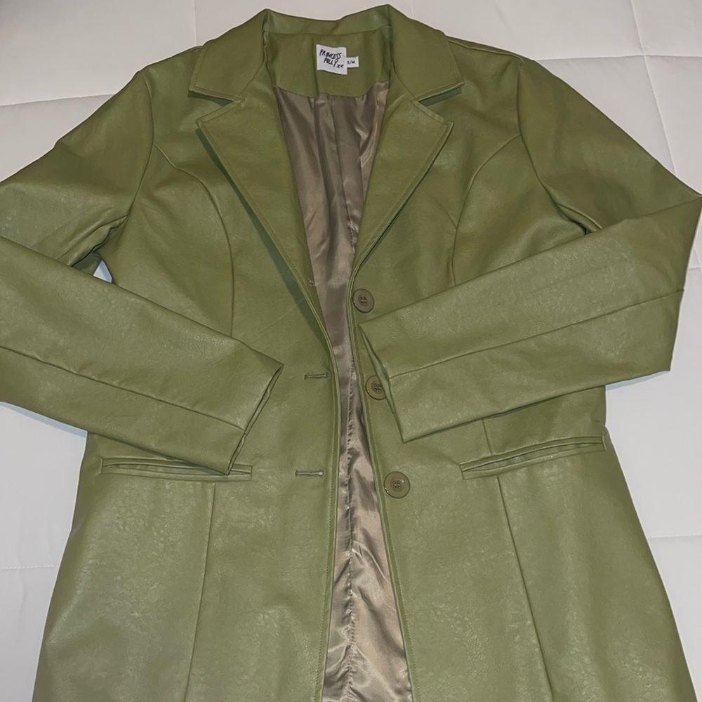Princess Polly Faux Leather Jacket